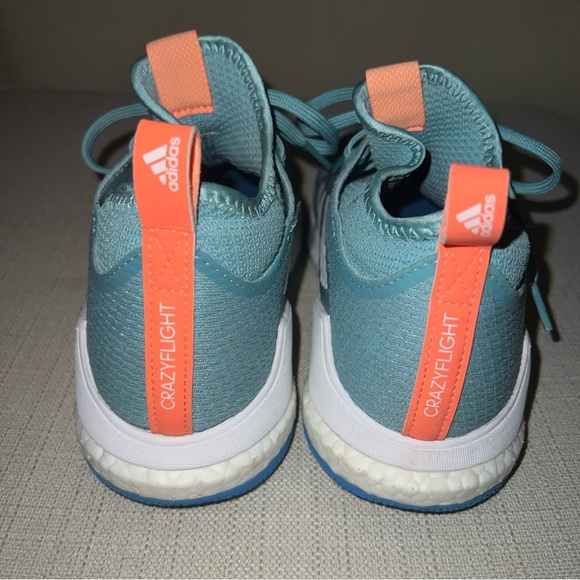 Adidas CrazyFlight Mid Indoor Sports Volleyball  Sneakers Size 6.5 Pulse Blue - Picture 4 of 11